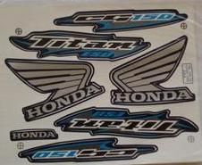 Jogo Adesivo Moto Honda Titan 150 Ks Es Esd Ex Fan Cargo