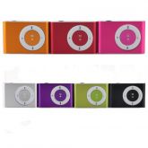 Mp3 Player Shuffler Metal C/ Clipe Suporta 1-8gb Cartão Mini