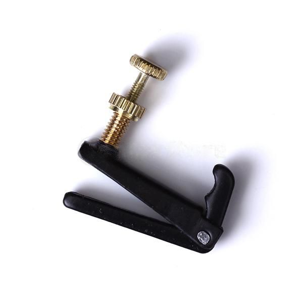 Micro Afinador Para Violino 4/4 - Preto E Dourado